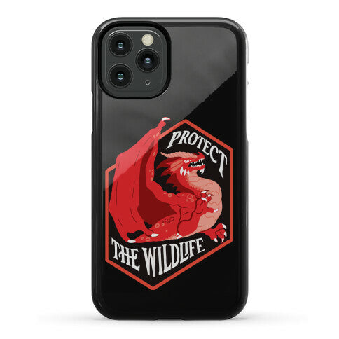 Protect The Wildlife Red Dragon Phone Case